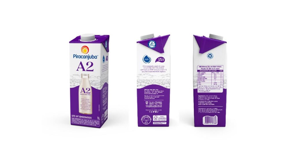 Piracanjuba lança o primeiro leite A2 de caixinha do mercado